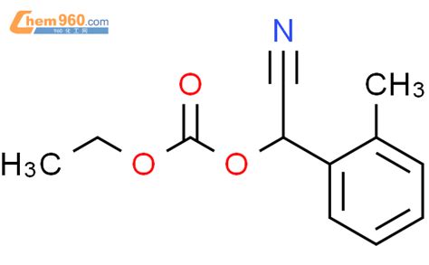 600173 06 6 Carbonic acid cyano 2 methylphenyl methyl ethyl ester化学式