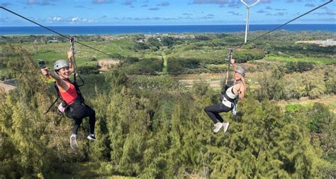 Best North Shore Zipline Ocean Views Yes To Hawaii