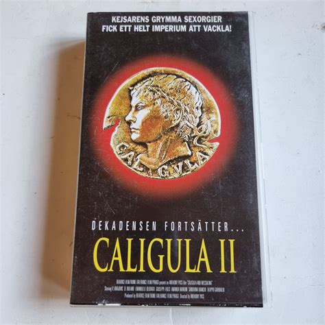 Caligula II 2 VHS film Köp från Askers grums på Tradera 611571126