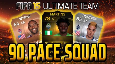 Insane Pace Mls Hybrid Squad Builder Fifa Ultimate Team Youtube