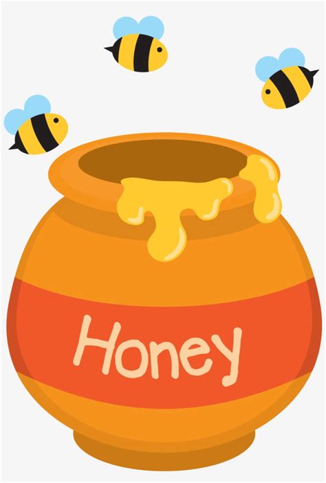 Pooh Honey Pot Clip Art - Honey Clipart PNG Image | Transparent PNG Free Download on SeekPNG