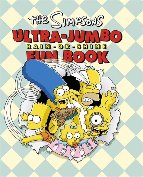 The Simpsons Ultra Jumbo Rain Or Shine Fun Book By Groening Matt