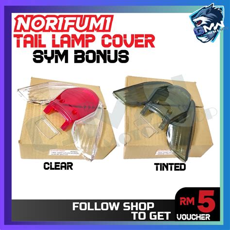 Tail Lamp Cover Lens Set Sym Bonus E Bonus Ebonus Penutup Lampu