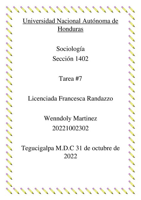 Aplicacionteorica Tarea Universidad Nacional Aut Noma De Honduras