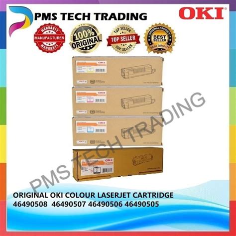 Oki Original Colour Laserjet Cartridge C Mc Mc Yellow