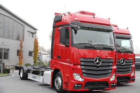 Mercedes Benz ACTROS 1833 E6 BDF CHASSIS MEGA LOW DECK BIG SPACE Kuorma