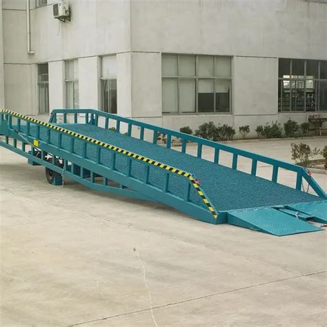 6t 8t 10t Manual Mobile Hydraulic Loading Warehouse Pit Set Dock