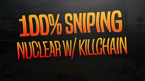 Sniping Nuclear W Killchain Cxded Youtube