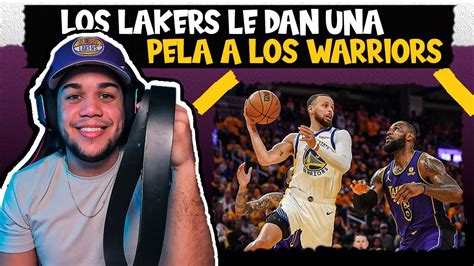 LEBRON JAMES Y SUS LAKERS ELIMINAN A CURRY Y SUS WARRIORS Lakers Vs