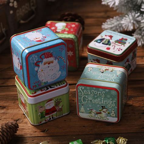 Vintage Christmas Tins Vintage Christmas Cookie Tins