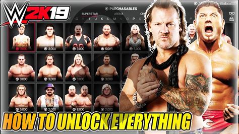 Wwe K How To Unlock Everything Roster Arenas Attires