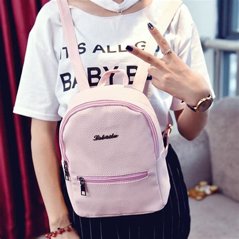 Buy Women Girls Fashion Leather School Bags Travel Backpack Satchel