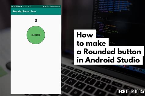 Android Studio How To Make A Rounded Button