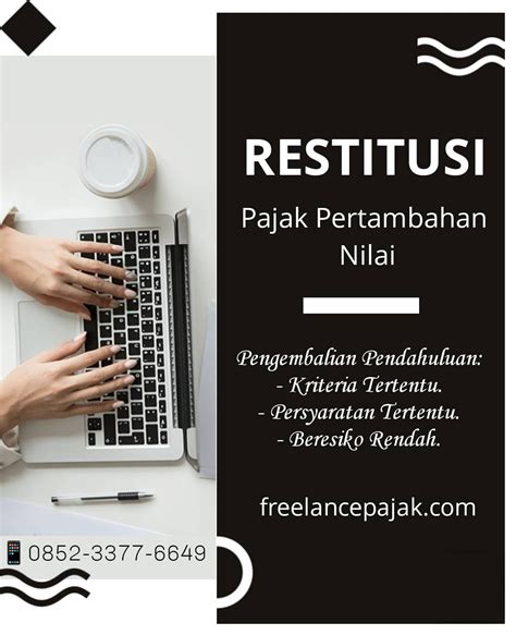 Jasa Pengurusan Restitusi Pajak PPn Freelance Pajak