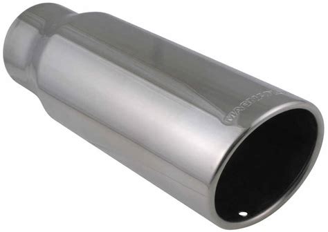 Magnaflow 4 Exhaust Tip Stainless Weld On For 3 Tailpipe Magnaflow Exhaust Tips Mf35116