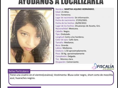 Activan Protocolo Alba En Zihuatanejo Por Desaparici N De Una Joven