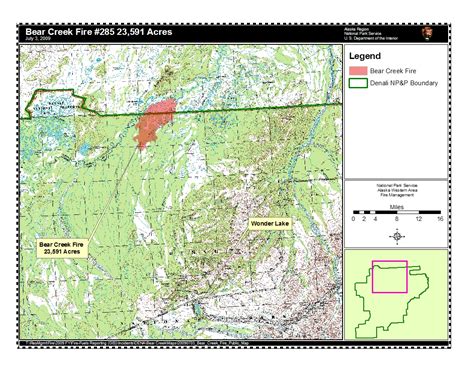 Denali National Park And Preserve Fire Update Denali National Park