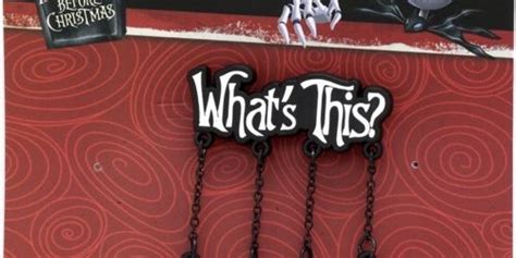 Whats This Nightmare Before Christmas Dangle Pin At Hot Topic Disney Pins Blog