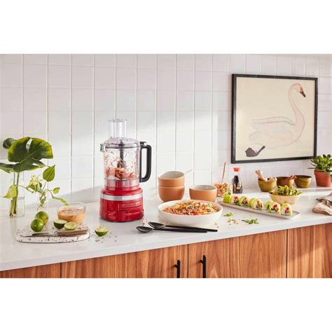 Kitchenaid Kfp0921 9 Cup Food Processor Empire Red Minimax