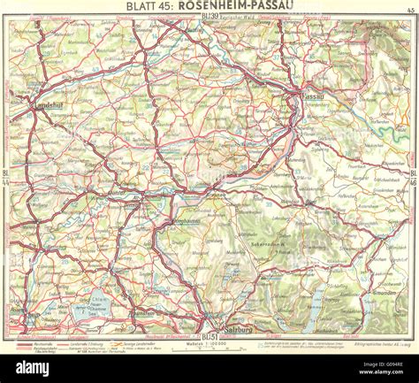 Map Of Passau Hi Res Stock Photography And Images Alamy