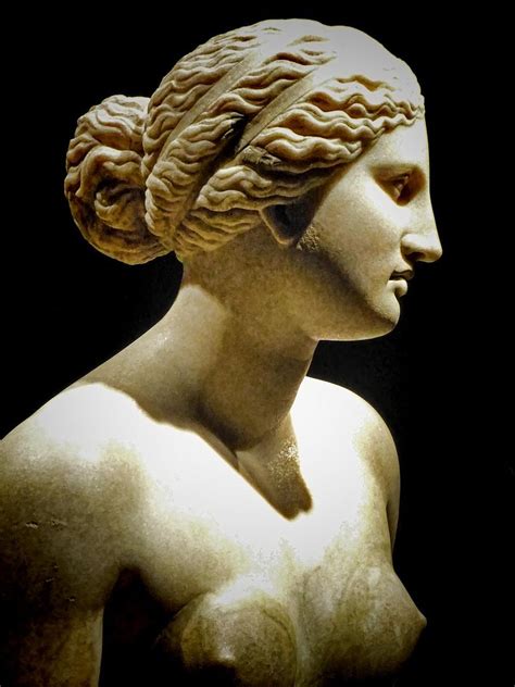 Bust Of Aphrodite Roman Copy Of Bce Greek Original By Praxiteles