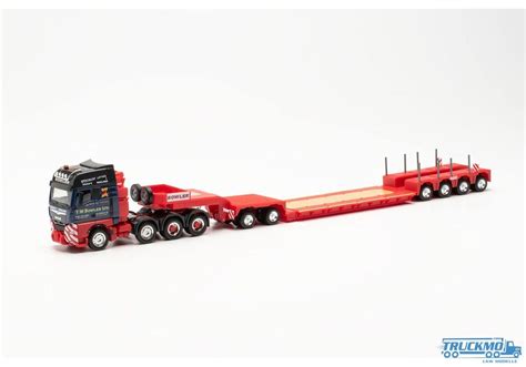 Herpa Bowler Man Tgx Gx Heavy Duty Semitrailer Truckmo Truck