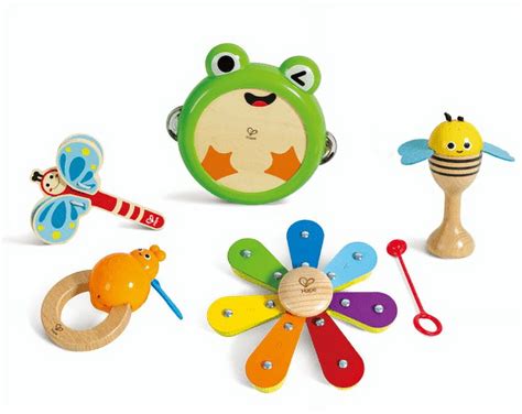 Hape Nature Band Rhythm Set 5 Piece For Toddlers Ages 10 Months