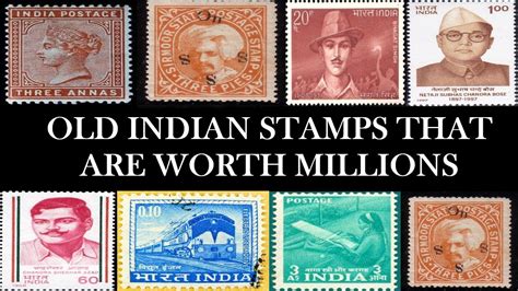 Rare Indian Stamps During British Raj Indian Old Stamps Collection