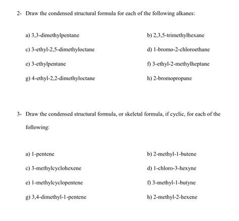 2 3 Dimethylpentane Condensed Formula