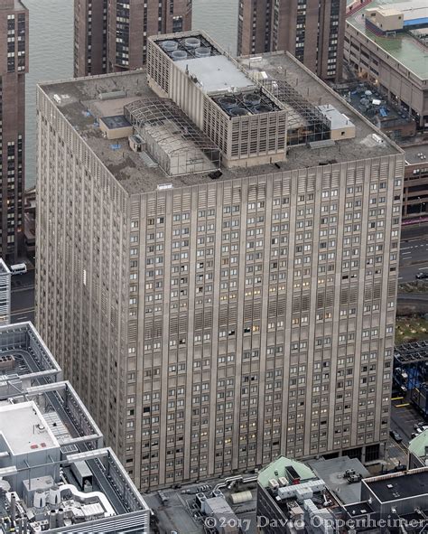 Nyc Health Hospitals Bellevue The Cube Building Aerial P Flickr