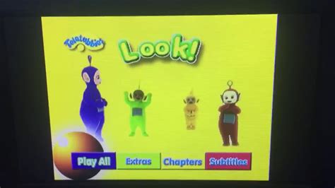 Teletubbies Look Dvd Menu Walkthrough Youtube