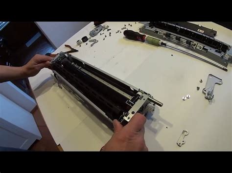 How To Disassemble And Clean Fuser Unit Ricoh Mpc