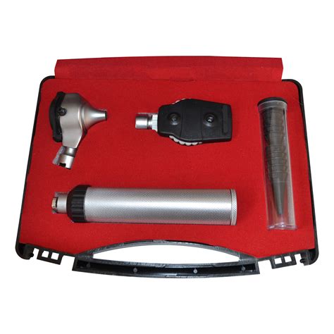 Otoscope And Ophthalmoscope Set Fibre Optic Be Safe Paramedical