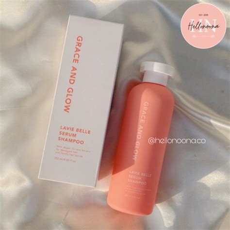 Jual Grace And Glow Lavie Belle Hair Serum Shampoo Ml Shopee Indonesia