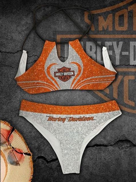 Harley Davidson 3d Women Cami Swimsuit Bikini Collection 081402 Artofit