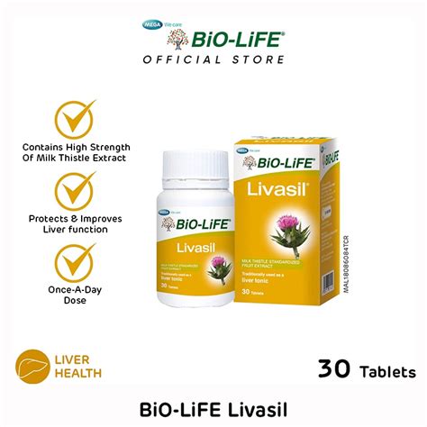 Bio Life Livasil Tablets Expiry Date November Shopee Malaysia