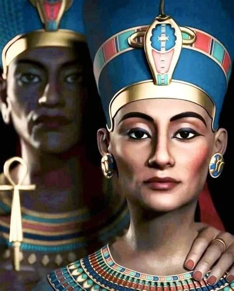 Akhenaten And Great Royal Wife Egypt My Beautiful Home Facebook