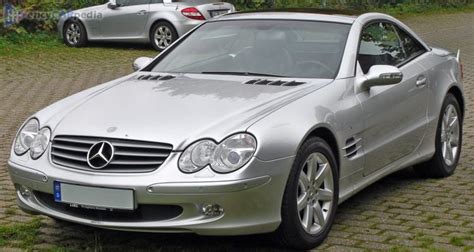 Mercedes SL 350 R230 Specs 2003 2006 Performance Dimensions