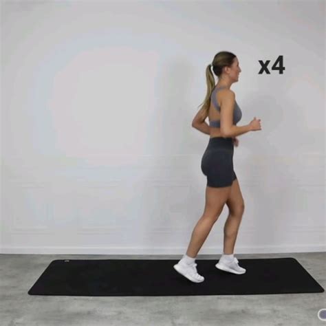 Alt Lunge Jumps Kick By Erinn Shea Exercise How To Skimble