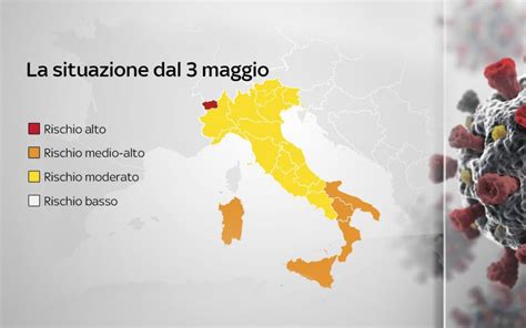 Nuovi Colori Regioni Oggi Cosa Cambia Dal Maggio Sky Tg