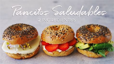 PANCITOS INTEGRALES FÁCILES Y RÁPIDOS 2 INGREDIENTES