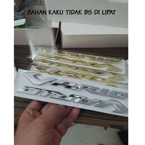 Jual CSP 22Oc22ᴴ Sticker timbul emblem Vario atau honda 3D 2pcs