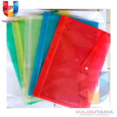 Jual Map Kancing Polos Map Plastik Map Kancing Map Plastik Kancing Map