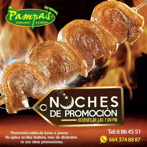 Noches De Promoción En Mr Pampas En Tijuana En Mr Pampas