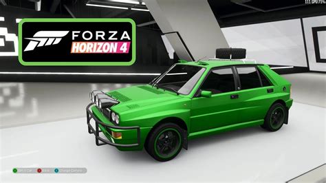 Forza Horizon 4 1992 Lancia Delta Hf Integrale Evo Customize And