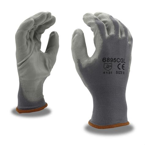 Safety Products Inc General Purpose Polyurethane Coated Gray Nylon