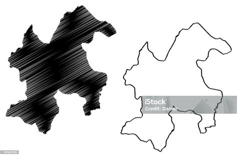 bor district map stock illustration  image  abstract