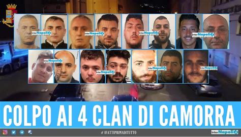 Camorra Di Napoli Est Mazzata Per Clan Inflitti Quasi Secoli Di