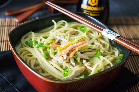 Quick And Easy Chinese Chicken Noodle Soup Errens Kitchen