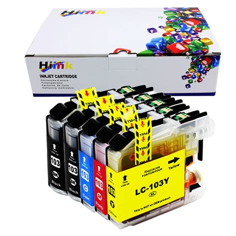 Buy Hiink Lc Xl Ink Cartridge Replacement For Brother Lc Mfc J